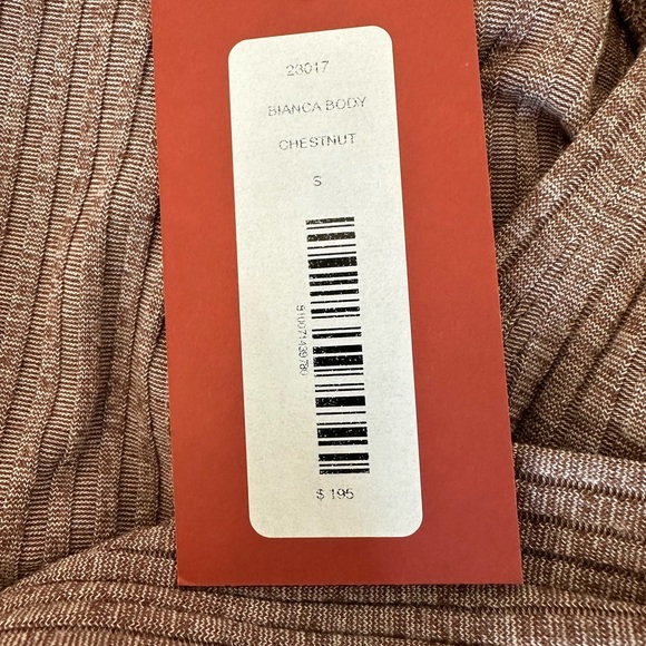 Bianca Bodysuit in Chestnut
ALIX NYC - Picture 3 of 5